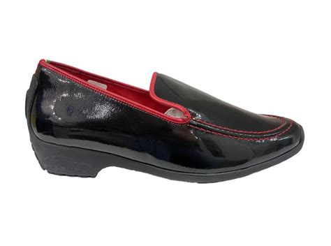 Rossimoda - RM 900 GT Patent Black/Red Stitch Mens Slip-ons | Shop ...