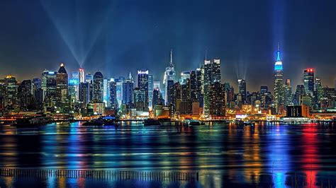 HD wallpaper: manhattan, city, cityscape, skyline, urban, skyscraper ...