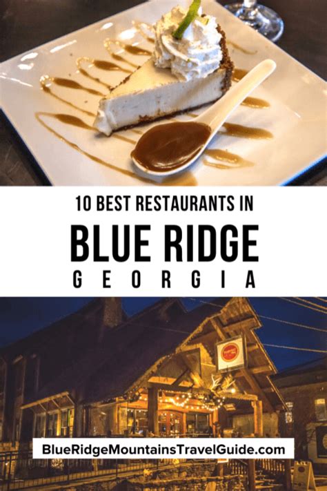 The 10 Best Restaurants in Blue Ridge GA - Blue Ridge Mountains Travel ...