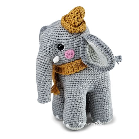 Free amigurumi elephant crochet pattern - Amigurumi Today