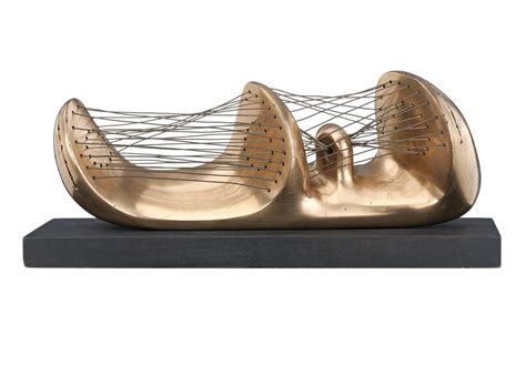 RECLINING STRINGED FIGURE, 1939, cast 1982 | Deutscher and Hackett