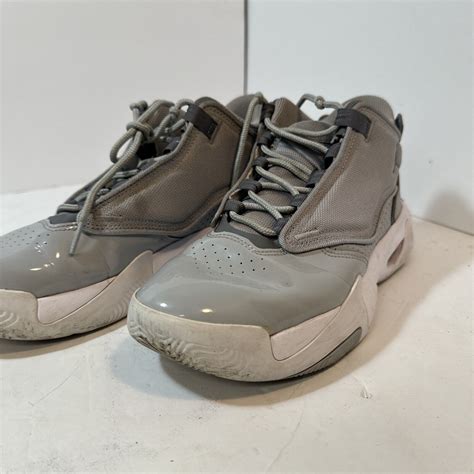 Air Jordan Max Aura 4 Cool Grey White Sneakers DN3687… - Gem