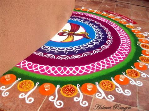 Rangoli – Traditional Indian Art | Bored Panda | Indian rangoli designs ...