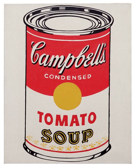 Campbells Soup Cans Andy Warhol Histoire Des Arts - Aperçu Historique