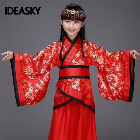 women chinese princess costume traditional dance costumes kids enfants ...