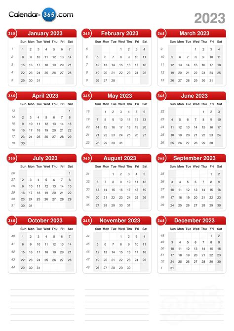 [High Resolution] Northeastern 2022-2023 Calendar