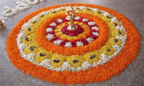 38 Onam Pookalam Designs To Adorn Your Homes This Onam 2017