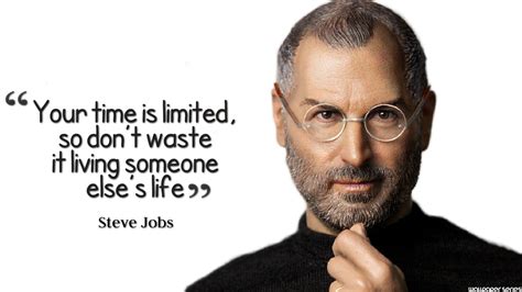 Your Time Is Limited Steve Jobs Quotes Wallpaper 05878 - Baltana