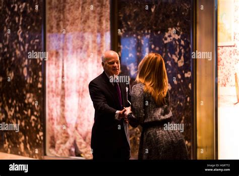 Henry Kravis (co-founder of KKR) arrives at Trump Tower in Manhattan ...