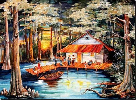 Pin on Cajun Paintings | Louisiana artwork, New orleans art, Louisiana art