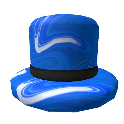 Blue Liquid Top Hat | Roblox Item - Rolimon's