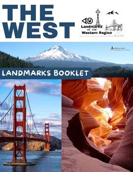 West Region Landmarks United States Booklet Grades 2-4 | TPT