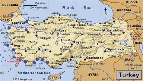 Anatolia Map (Asia Minor) Turkey Map History, Facts - Istanbul Clues