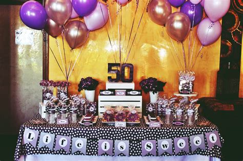 Perfect 50th Birthday Party Themes - Birthday Inspire