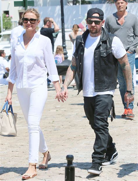 Cameron Diaz & Benji Madden m. January 2015 in Beverly Hills, Ca ...