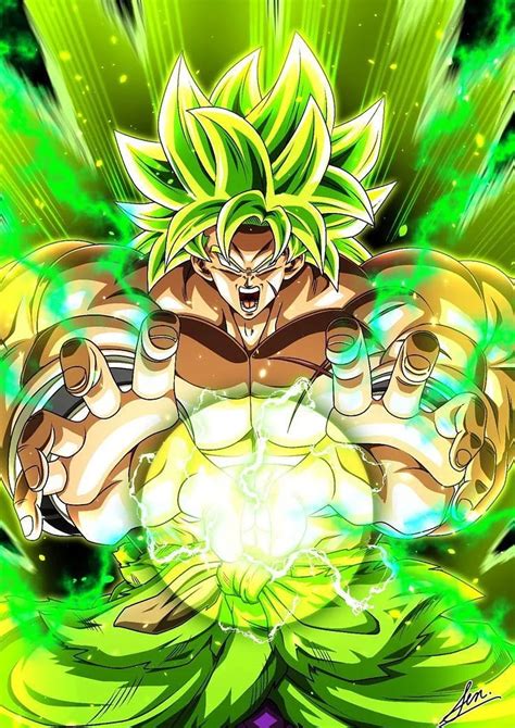 Broly Legendary super Saiyan. Dragon ball super artwork, Dragon ball ...