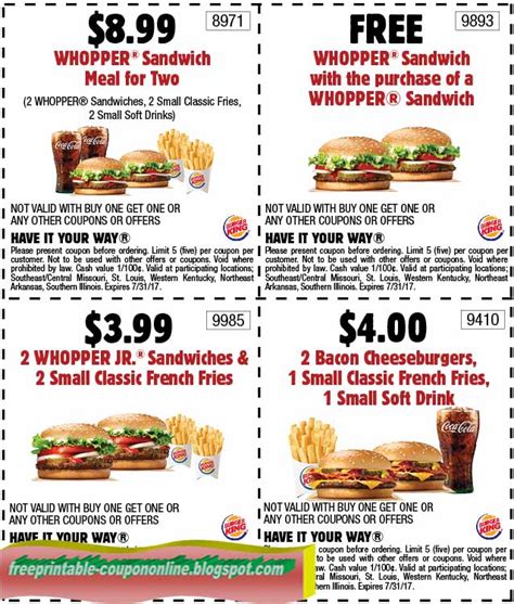 Carl's Jr Coupons Printable 2024