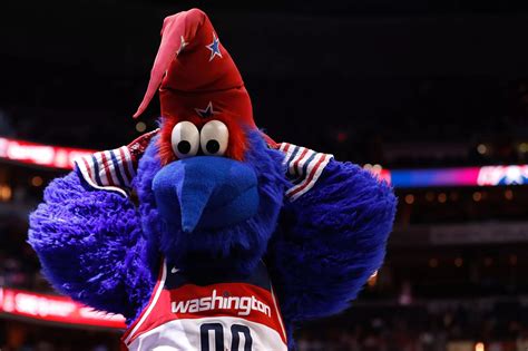 Washington Wizards Mascot : Washington Wizards Mascot 2018 NBA Baller ...