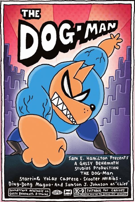 The Dog-Man Movie poster from Dog Man and Cat Kid book. : r ...