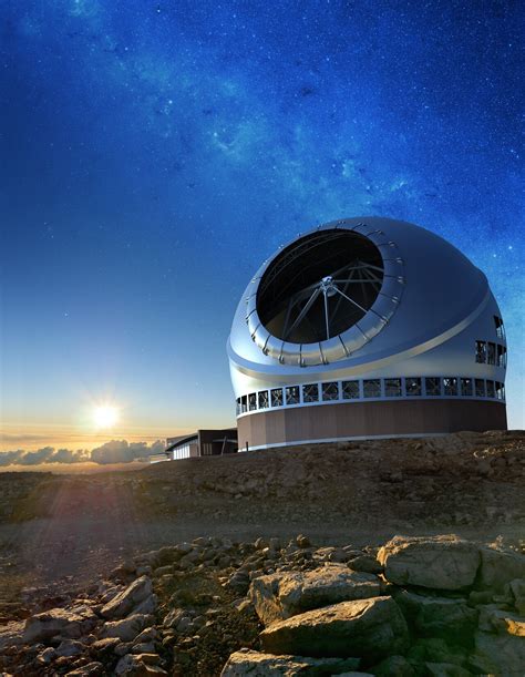 The Thirty Meter Telescope illustration | NOIRLab