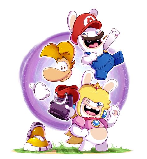 Mario + Rabbids And Rayman Sparks of Hope by FrancoisL-Artblog on ...