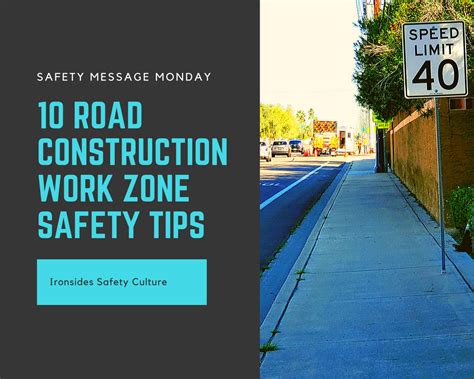 10 Road Construction Work Zone Safety Tips | ironsides