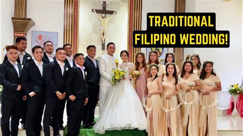 A Traditional Filipino Wedding In Philippines - YouTube