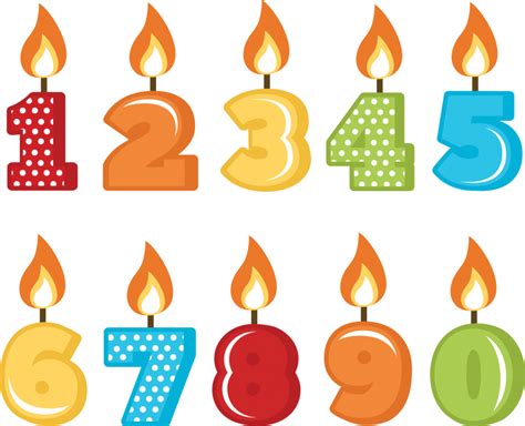 Birthday cake Candle Clip art - Birthday Candles Png File png download ...