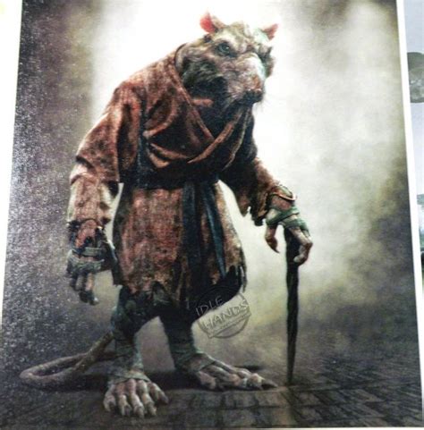 Shredder, Splinter Dominate Teenage Mutant Ninja Turtles Concept Art ...