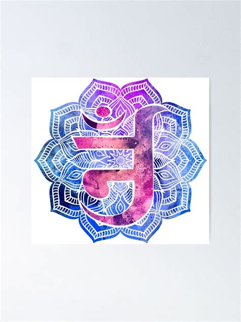 "Jain Om - Jain symbol" Poster for Sale by Nartissima | Redbubble