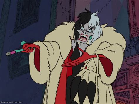 *CRUELLA DE VIL ~ 101 Dalmatians, 1961 Old Disney, Disney Love, Disney ...