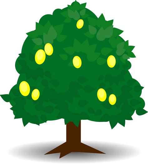 Cartoon Lemon Tree Clipart Tree Clipart Lemon Tree Tree Free | Images ...