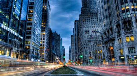 Fondos de pantalla : calle, Paisaje urbano, noche, edificio, la ...