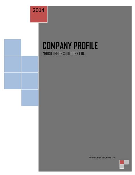 50 Professional Company Profile Templates [Word] ᐅ TemplateLab