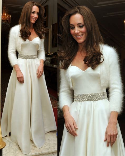 Blog, Babble and Roll: Kate Middleton's Second Royal Wedding Dress for ...