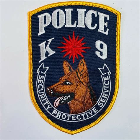 K9 Security Protective Service Police Patch | eBay in 2020 | Police ...