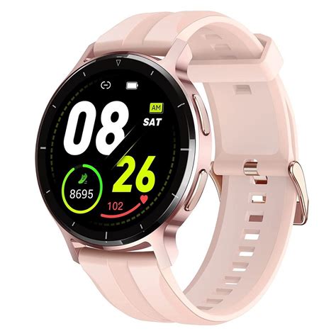 Letsfit - IW4 Smart Watch - Gold Pink Case with Pink Band | Shop Today ...