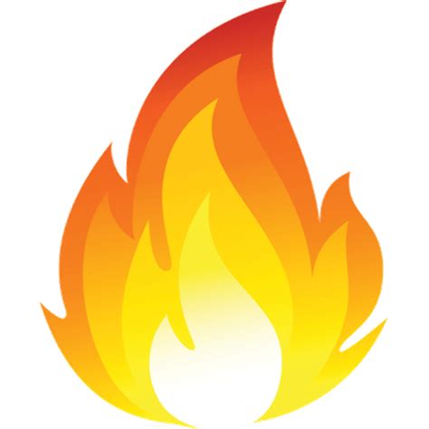 Download High Quality fire emoji transparent small Transparent PNG ...