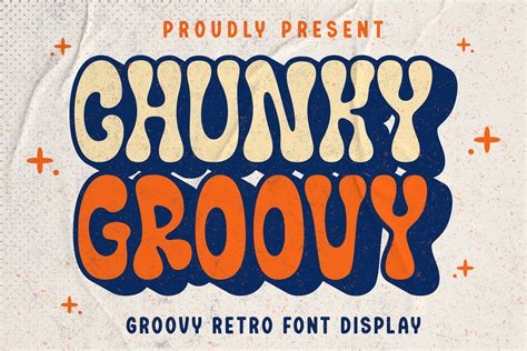 Chunky Groovy Font by Hoperative Design · Creative Fabrica