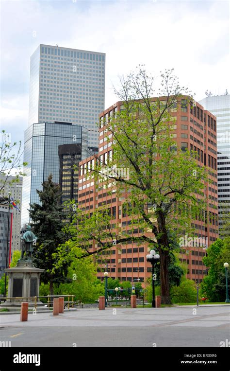 Denver Skyline Colorado Stock Photo - Alamy