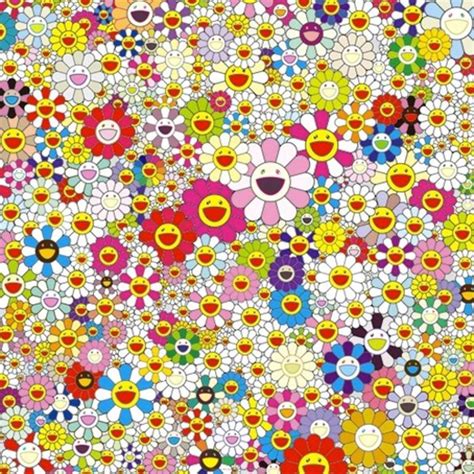 Takashi Murakami - Flowers In Heaven - Limited Edition Print ...