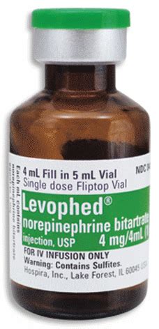 Levophed Dosage & Drug Information | MIMS Malaysia