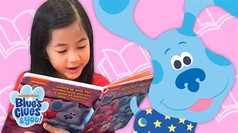 "Night Night, Blue" Read Along 📖 w/ REAL Kids! | Blue's Clues & You ...