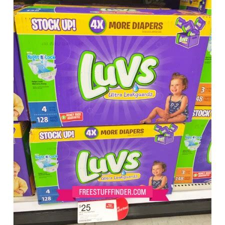 $13.05 (Reg $25) Luvs Value Pack Diapers at Target