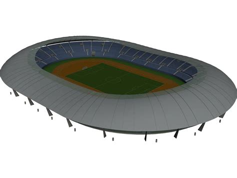 Stadium 3D Model - 3DCADBrowser