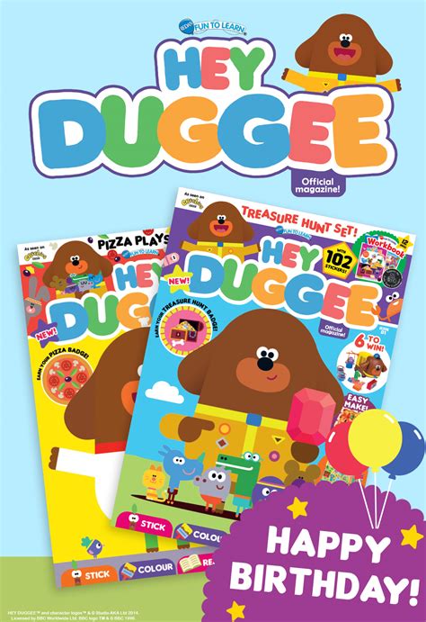 Hey Duggee Birthday Gift Card – Redan UK