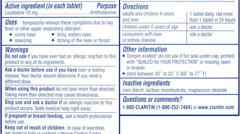 Non Drowsy Claritin Side Effects - Effect Choices