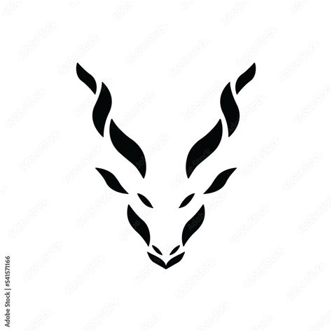 Markhor logo and icon markhoor cooperate Identity logo. Black and white ...