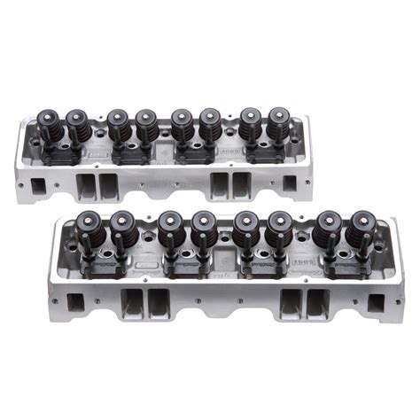 Chevy 350 Cylinder Heads, E Street 185cc, 70cc, Assembled Pair, suit ...