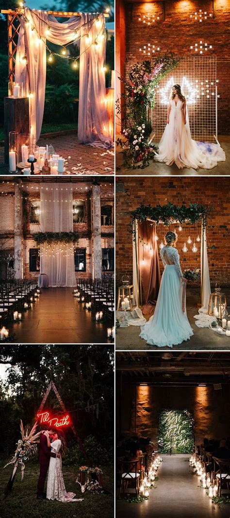 30+ Creative Wedding Lighting Ideas to Make Your Big Day Swoon ...